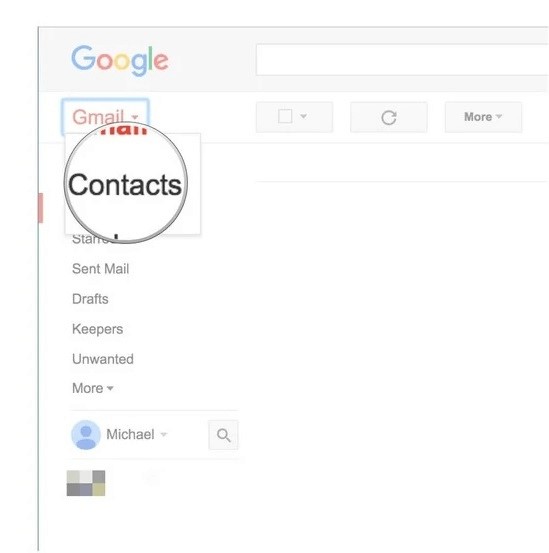 Google ドライブからステップ 1 | 削除された連絡先を復元する Samsung