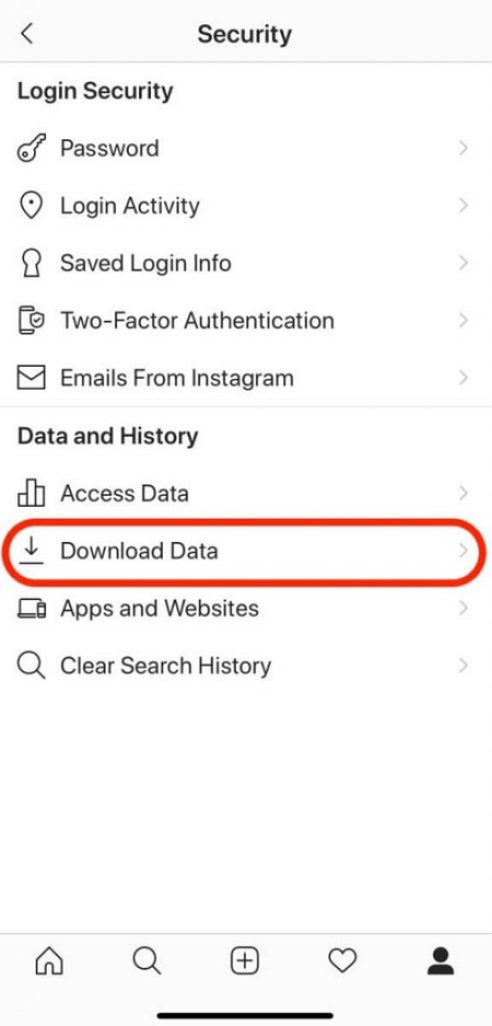 データをダウンロードする手順 5 | Android で削除された Instagram メッセージを復元する方法
