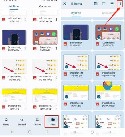  バックアップしたすべてのものをプレビューする必要があります | バックアップなしでAndroidを工場出荷時設定にリセットした後、写真を回復する