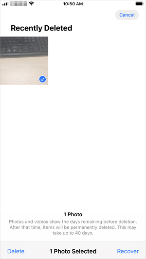 写真アプリで | バックアップなしでiPhoneから永久に削除された写真を復元