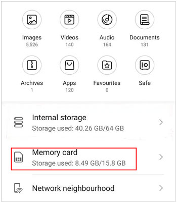 SDカードから | 削除された写真を復元する Android