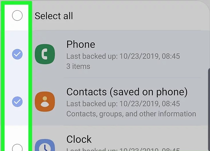復元とバックアップの手順 5 | 削除された Samsung ノートを復元する