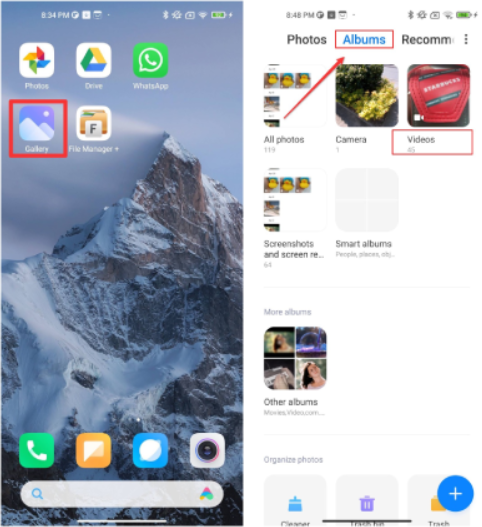 Android ギャラリーから復元 | 削除された WhatsApp ビデオを Android から復元