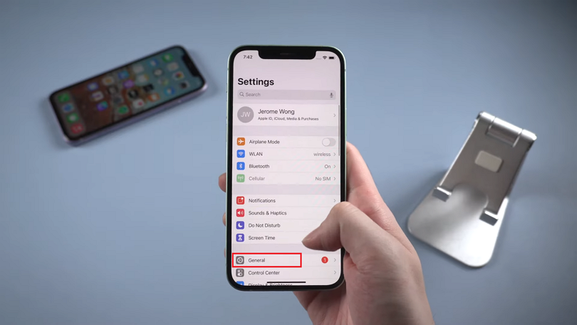 iCloud から復元する手順 1 | iPhone の Snapchat から写真を復元する