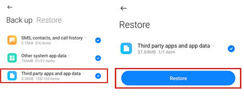 Android デバイスのバックアップから | Android の Kik メッセージを取得する