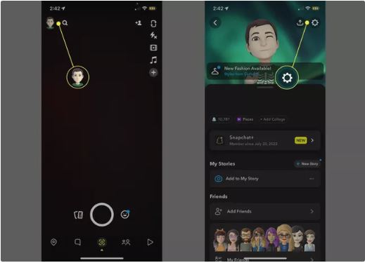 Snapchat の思い出を使う手順 1 | コンピューターなしで Android の Snapchat 写真を復元する