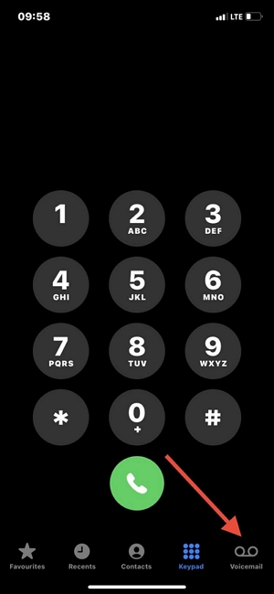 ボイスメールを直接復元する手順 2 | 削除されたボイスメールを iPhone から復元する