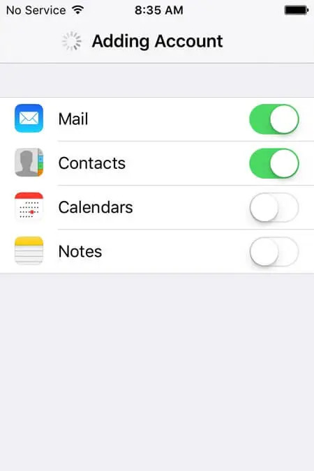 Gmail経由ステップ9 | コンピューターなしでiPhoneから削除された連絡先を復元する