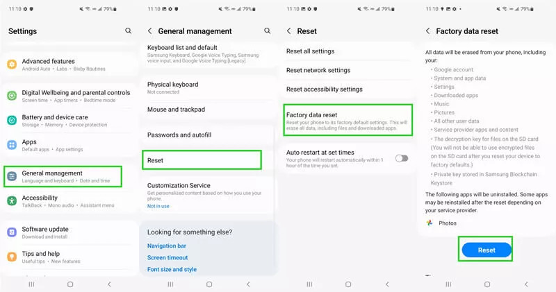 Google ドライブの使用手順 1 | 削除された Samsung ノートを復元する