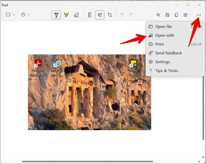 Snipping Tool の使用手順 5 | PC Chrome でのスクリーンショット