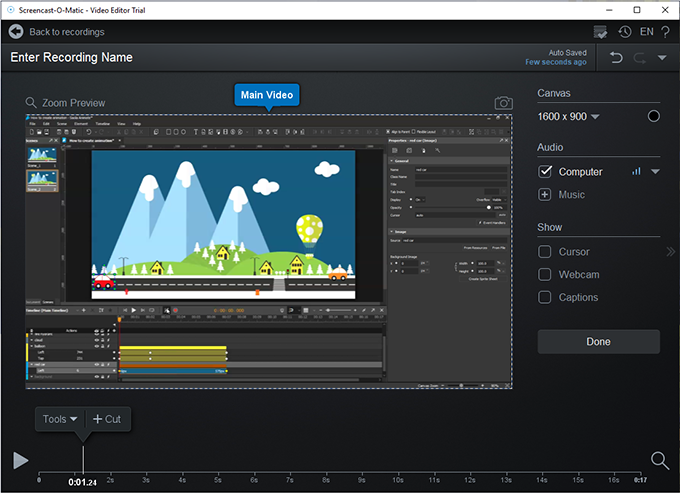 Screencast-O-Matic | サウンド付き PC 画面録画
