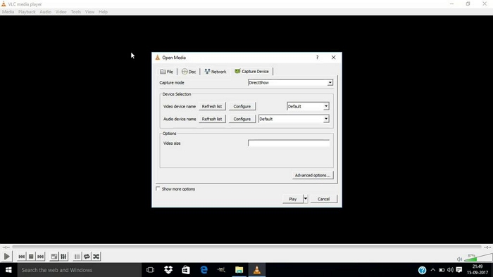 VLC メディア プレーヤー ステップ 1 | ゲーム バーなしで Windows 10 の画面を録画する