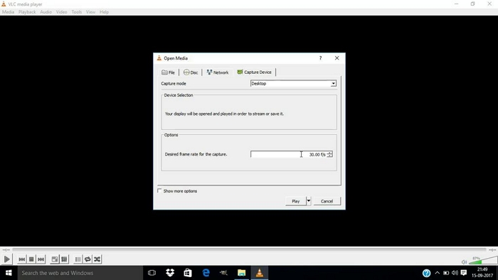 VLC メディア プレーヤー ステップ 3 | ゲーム バーなしで Windows 10 の画面を録画する