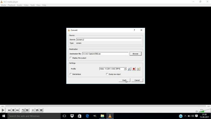 VLC メディア プレーヤー ステップ 6 | ゲーム バーなしで Windows 10 の画面を録画する