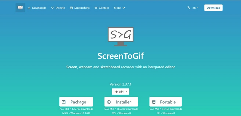 ScreenToGif | Mac 画面 GIF を録画
