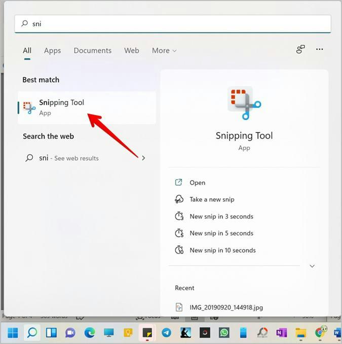 Snipping Tool の使用手順 1 | PC Chrome でのスクリーンショット