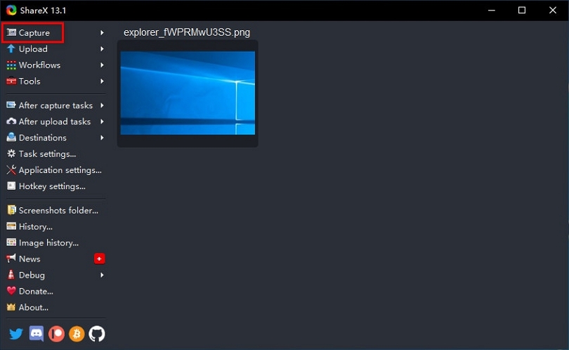 Share X | サウンド付き PC 画面録画