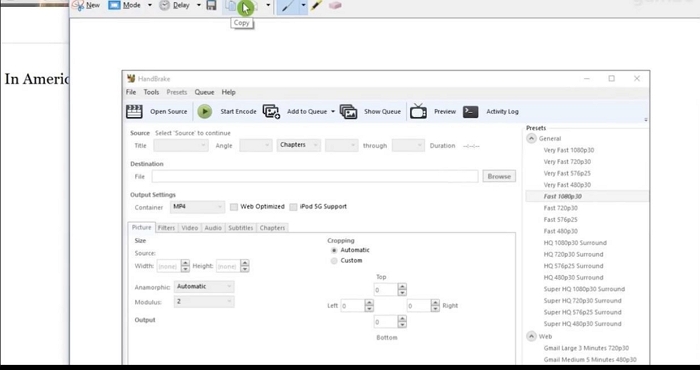 rSpinning Tool ステップ 3 | スクリーンショット ウィンドウをスクロールする