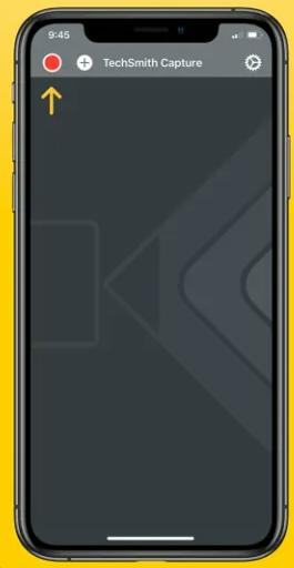 Techsmith の手順 3 | iPhone で画面録画を追加する方法