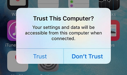 iPhone のデータを PC にバックアップする手順 1