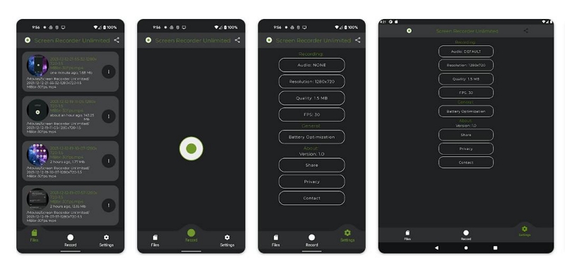 無制限のスクリーン録画 | Android ゲームに最適なスクリーン レコーダー