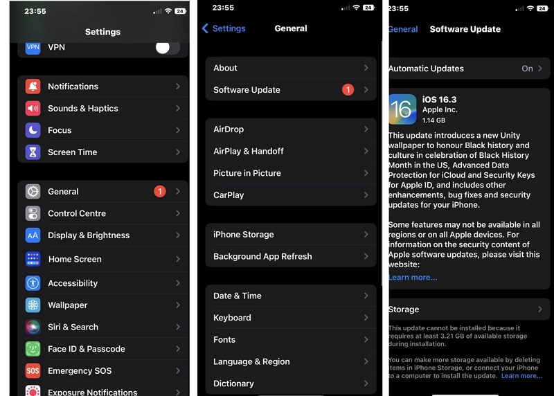 ソフトウェアアップデート | iPhone 画面録画で音が出ない