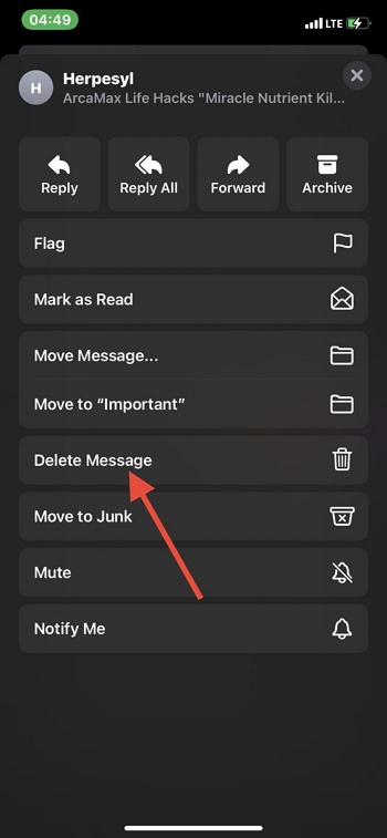 プリインストールされたメールアプリを使用する手順 2 | iPhone の Gmail から完全に削除されたメールを復元する方法