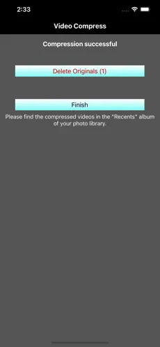 ビデオ圧縮アプリを使用する手順 5 | iPhone でビデオを圧縮する方法