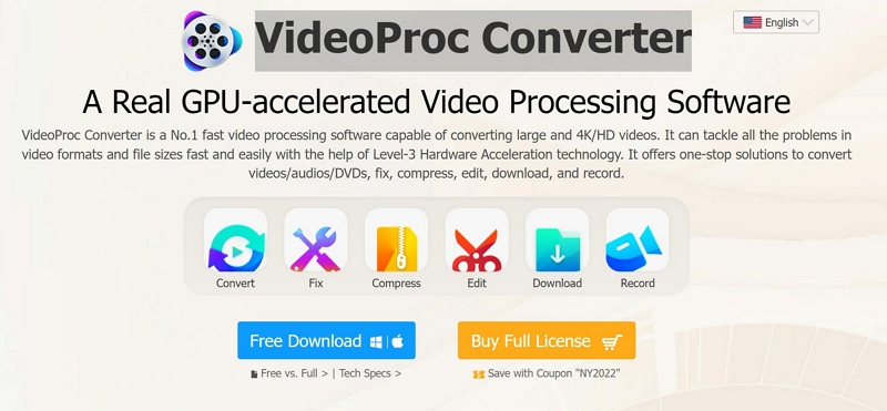 videoproc コンバーター | youtube mp3 レコーダー
