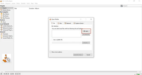 VLC メディア プレーヤーでステップ 3 | avi を mp4 に変換する vlc