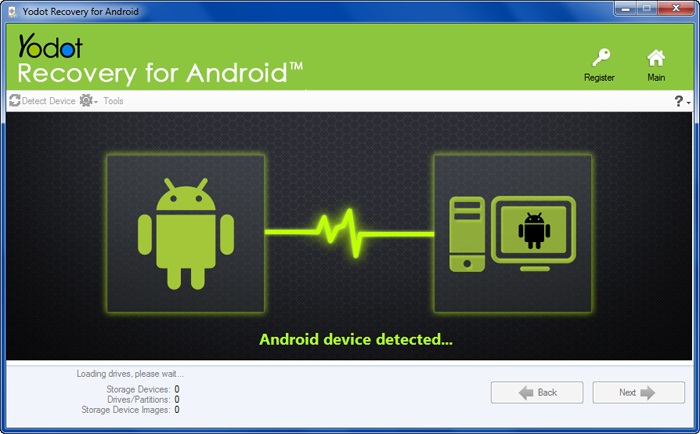 Android を PC に接続する | yodot Android データ復旧
