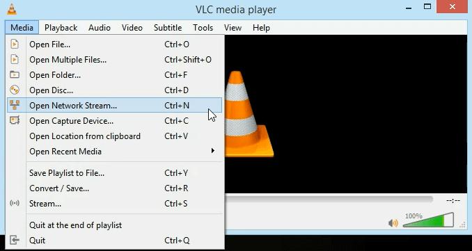 VLC メディア プレーヤー ステップ 3 | YouTube からオーディオを録音する
