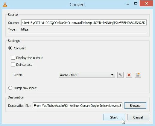 VLC メディア プレーヤー ステップ 6 | YouTube からオーディオを録音する