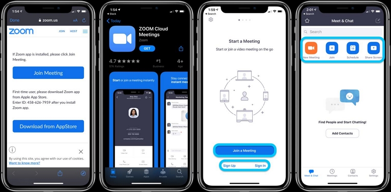 クラウドで Zoom ミーティングを録画 | iPhone で Zoom ミーティングを録画する方法